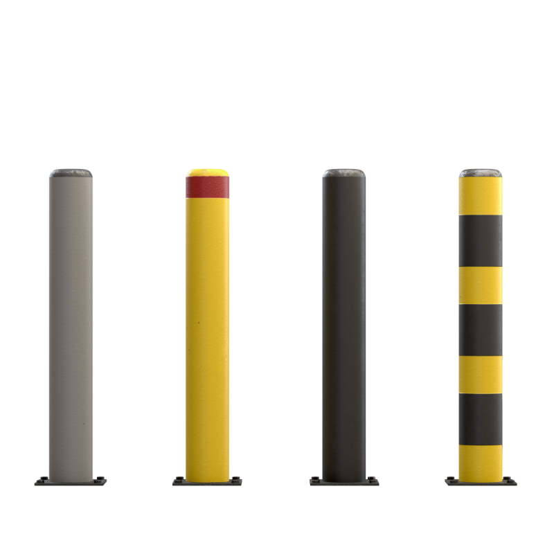 Safety First Line Painting Bollard Pole Covers